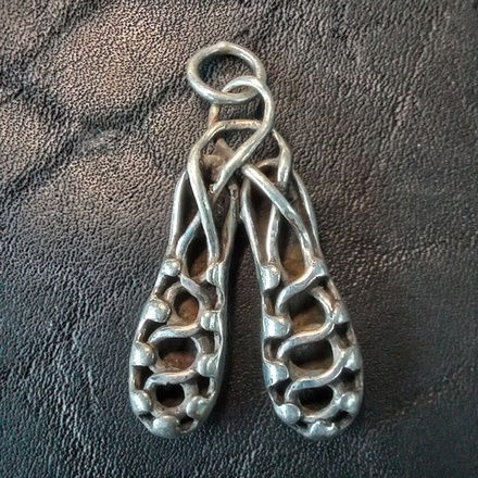 Подвеска. Ирландки (серебро)