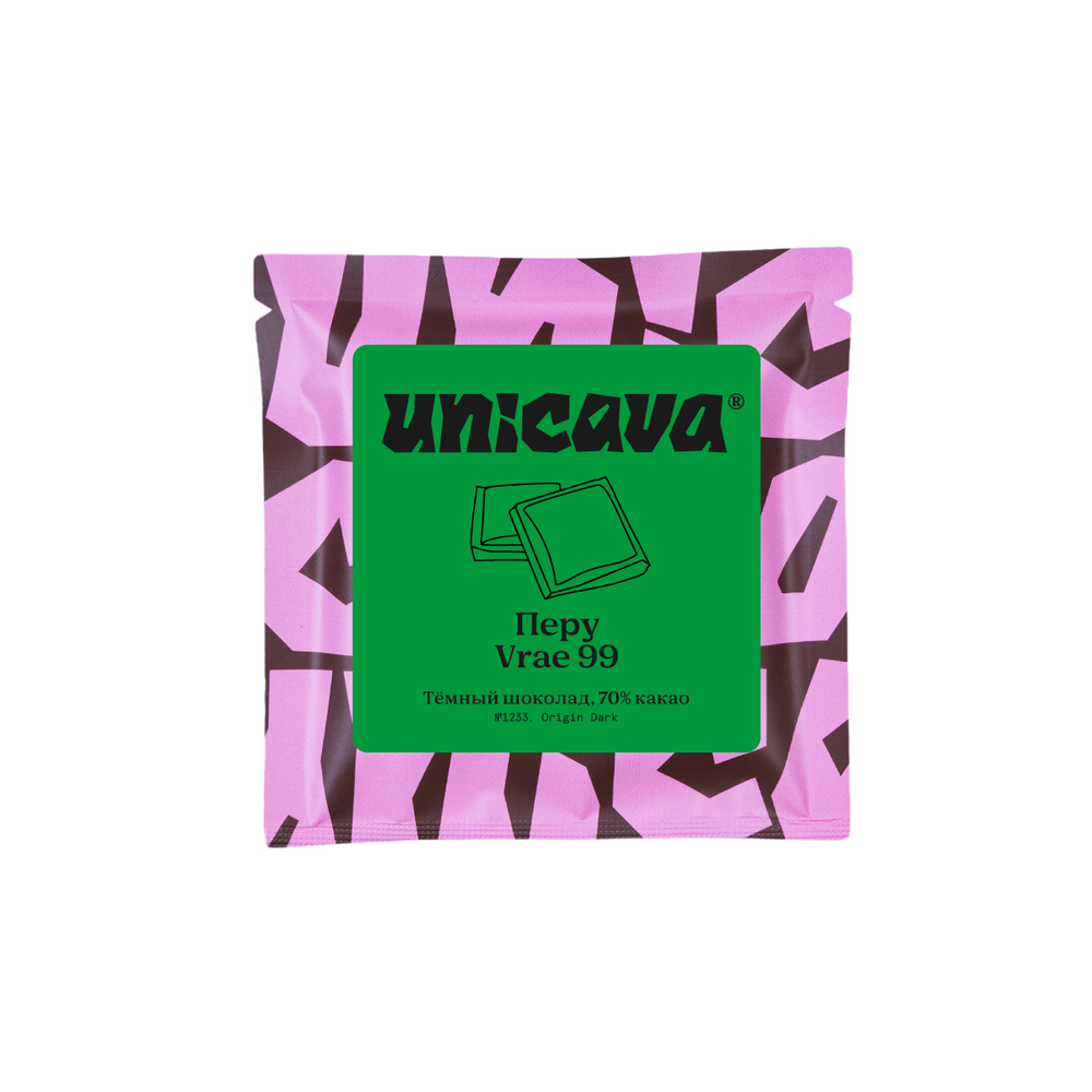 Перу Vrae 99, тёмный шоколад 70 %
