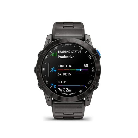 Умные часы Garmin D2 Mach 1 Pro Aviator Smartwatch/Vented Titanium 51 мм 010-02804-81