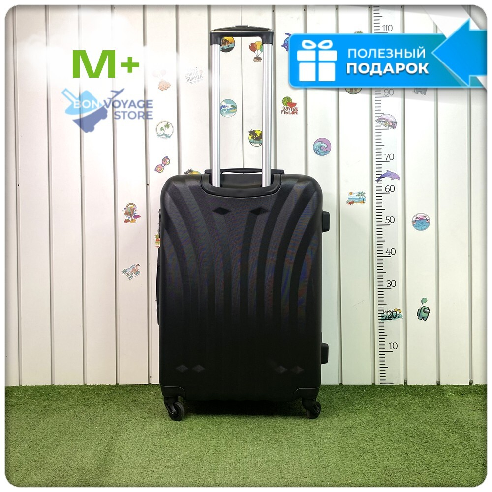 Средний чемодан L'Case Phuket, черный