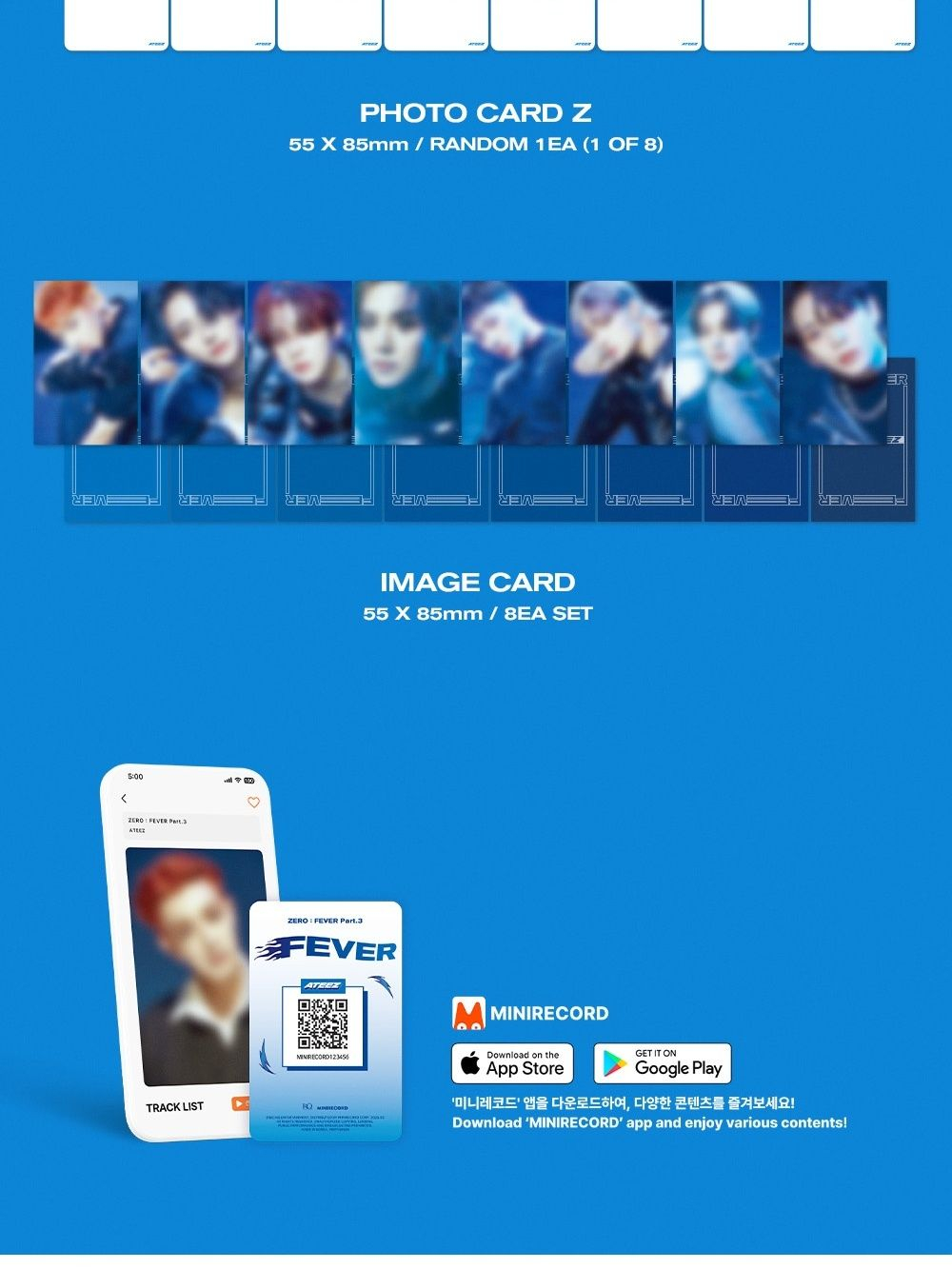Альбом ATEEZ - ZERO : FEVER PART.3 PLATFORM 3SET Version