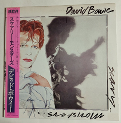 Винтажная виниловая пластинка LP David Bowie Scary Monsters (Japan 1980)