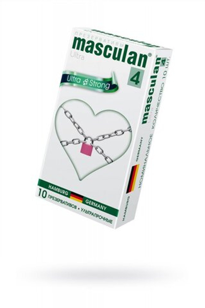 Презервативы Masculan Ultra 4 ультра прочные 10 шт