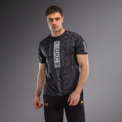 Тренировочная футболка Venum Karate Combat Black/Grey