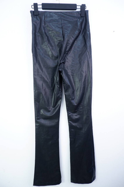 Штаны De Facto под кожу, эффектный клеш с вырезами спереди 42 размер, новые