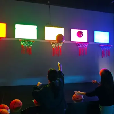 Интерактивная зона «Светящийся баскетбол»