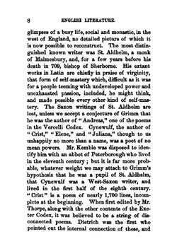 English Literature, 596-1832 | Thomas Arnold
