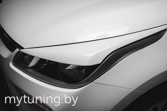 Реснички на фары широкие для Kia Rio IV