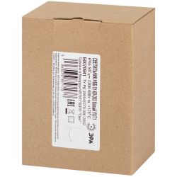 Светильник ЭРА НББ 01-60-003 для бани и сауны полиамид/стекло угловой IP65 E27 max 60Вт белый НПБ400 термостойкий