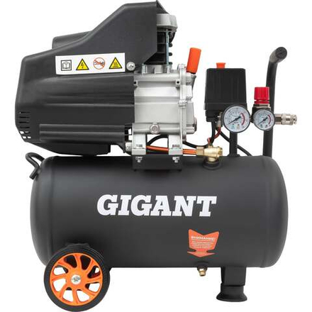 Поршневой масляный компрессор Gigant и набор пневмоинструмента LAS 24/1500K