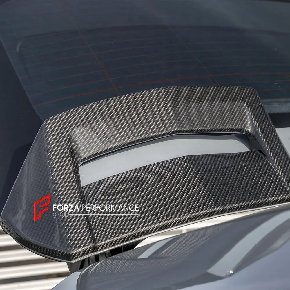 Карбоновый спойлер на крышу для BMW X4M F98 Рестайлинг 2022+ БМВ