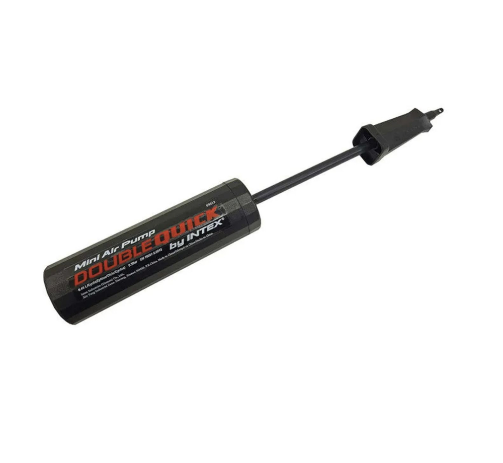 Насос ручной Intex 69613 Hi-Output 29 см / Механический поршневой насос Интекс для надувных матрасов, кругов и лодок