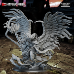 Grand Alliance Chaos Disciples of Tzeentch Демон-принц колдун миниатюра для dnd, днд, pathfinder, фентези, Настольная игра, НРИ, Варгейм, РПГ