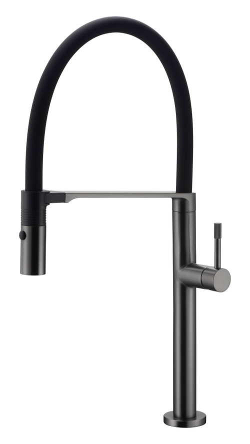 Boheme Смеситель для кухни UNO GUN METALL