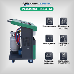 Полуавтоматическая станция для заправки кондиционеров ОДА Сервис ODA-360