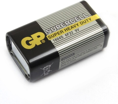 Батарейка Крона 6R22 GP Supercell Super Heavy Duty 9V (1шт.)