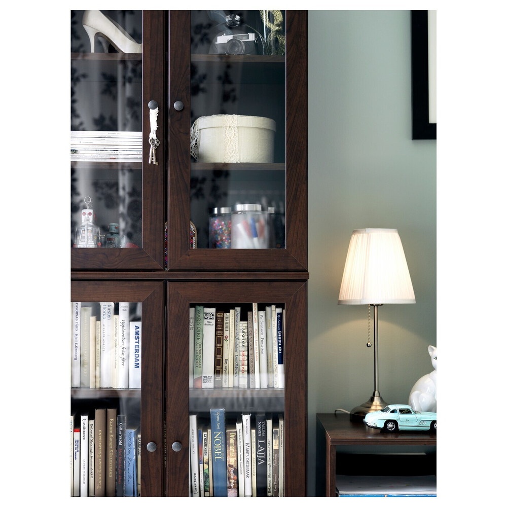 Настольный светильник IKEA ARSTID (ОРСТИД), Никелированный, Белый, 55 см