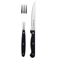 Набор для стейков из 6 вилок и 6 ножей Viners