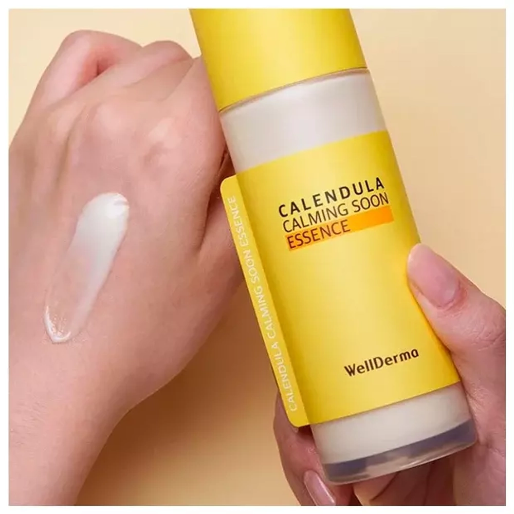 Эссенция с экстрактом календулы WellDerma Calendula calming soon essence, 100 мл