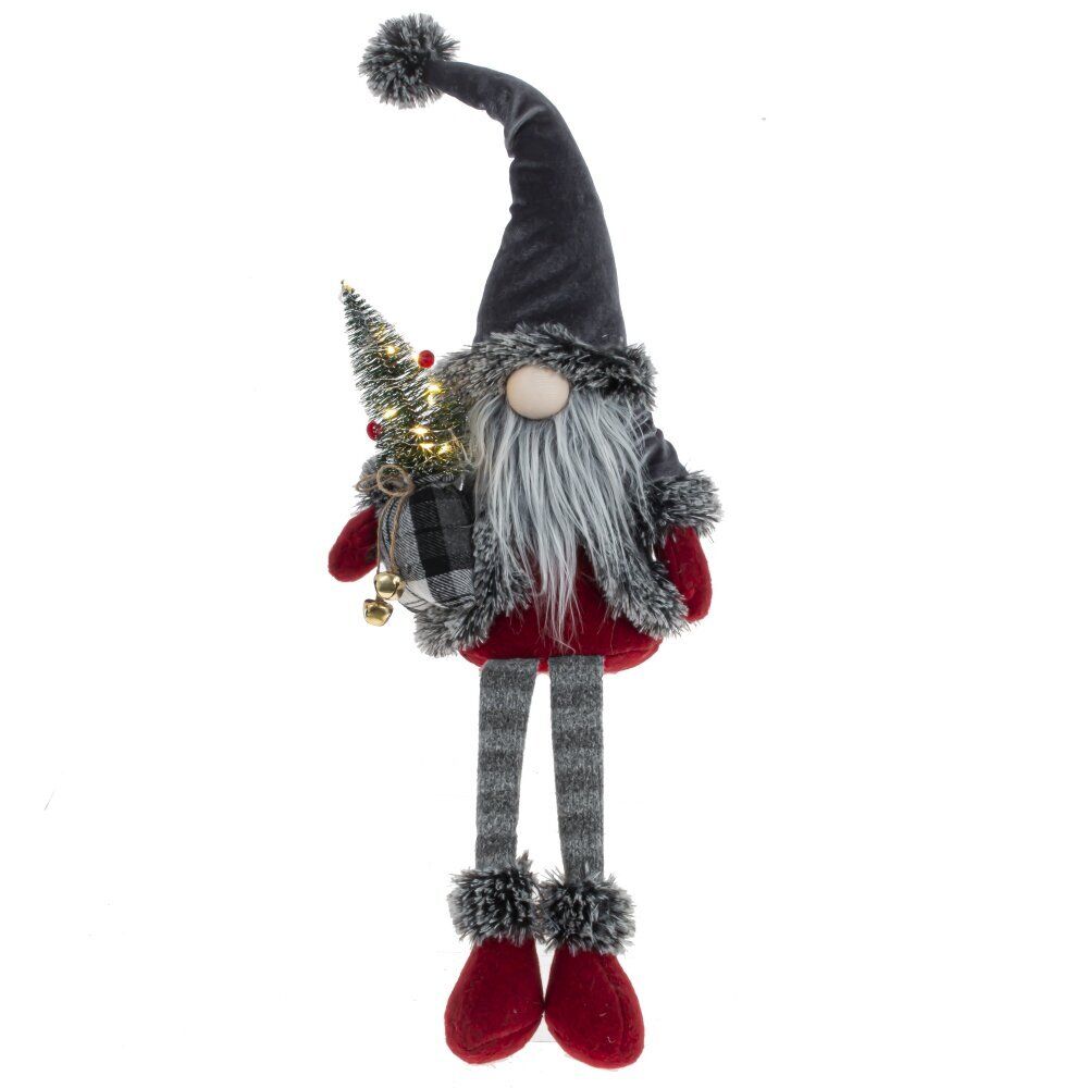 GAEM Игрушка набивная "Гном" (3xLR44), L23 W17 H75/25 см, 2в.