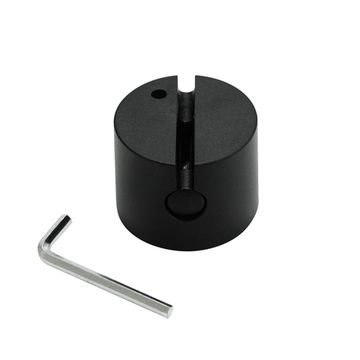 Крепление универсальное с возможностью натяжения трека 508177 чёрный Nove Lightstar