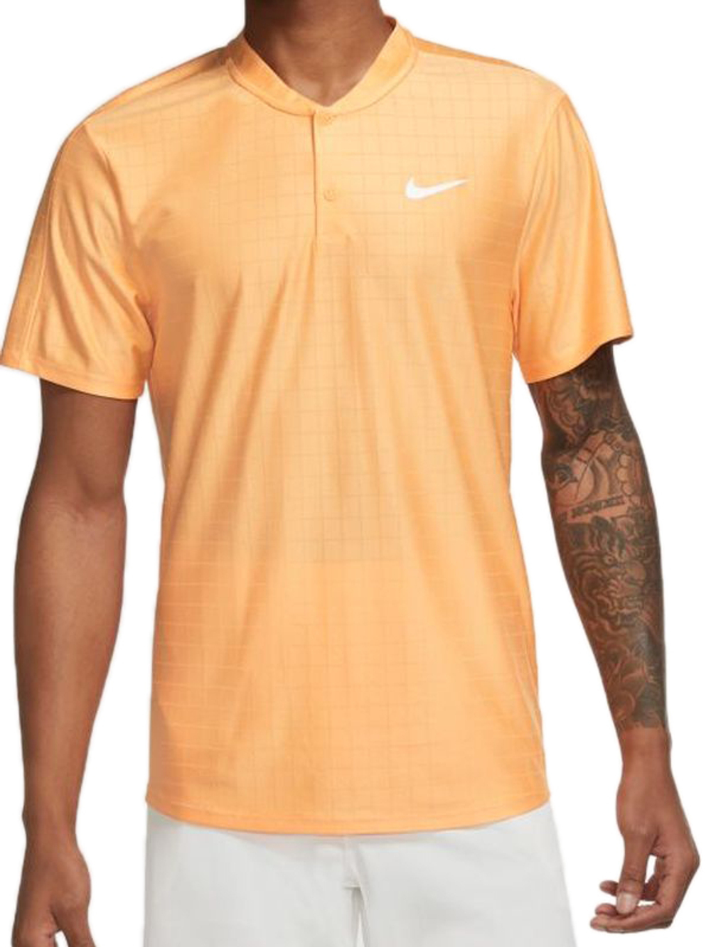 Мужское поло теннисное Nike Court Dri-Fit Advantage Polo - peach cream/peach cream/white