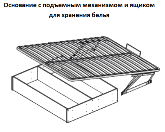 Кровать мадлен с подъемным механизмом инструкция по сборке