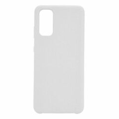 Силиконовый чехол Silicone Cover для Samsung Galaxy Note 20 (Белый)