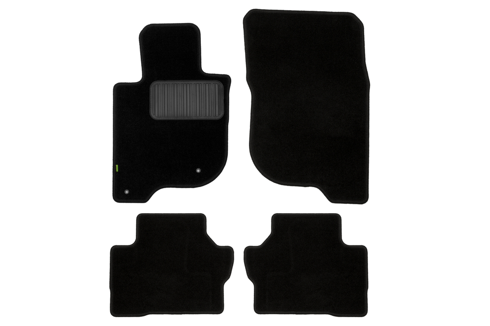 Коврики в салон для MITSUBISHI Pajero Sport, 2015-2021, 2019-, кроссовер, 4 шт. (текстиль) KLEVER02353201210KH