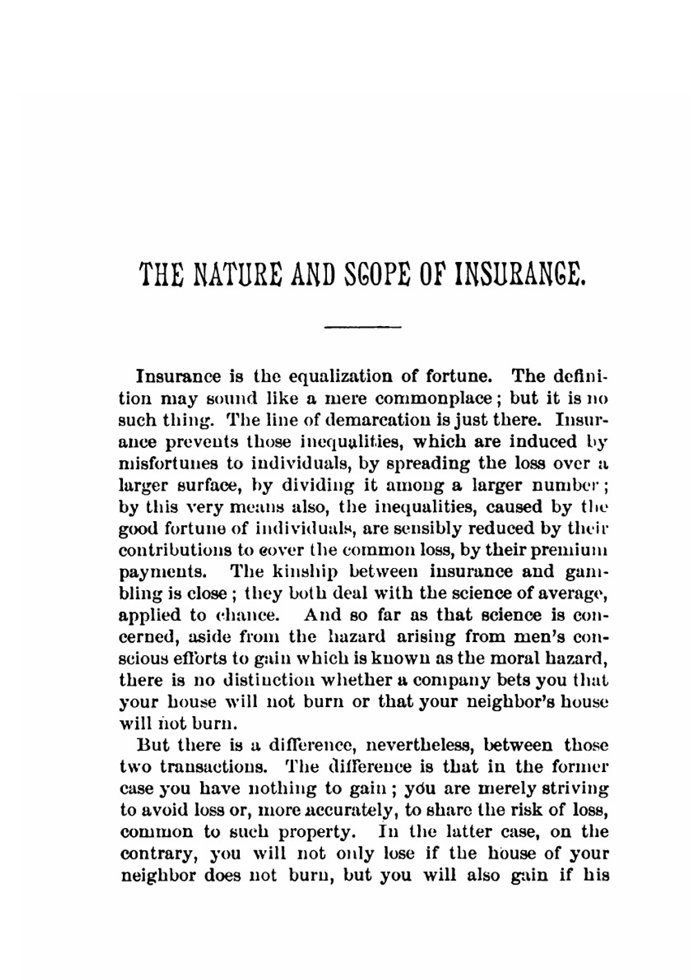 Principles of Insurance Legislation | Dawson Miles Menander
