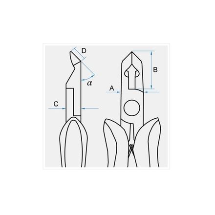 Цена на KING TONY (6247-05) Бокорезы 125 мм, японский тип