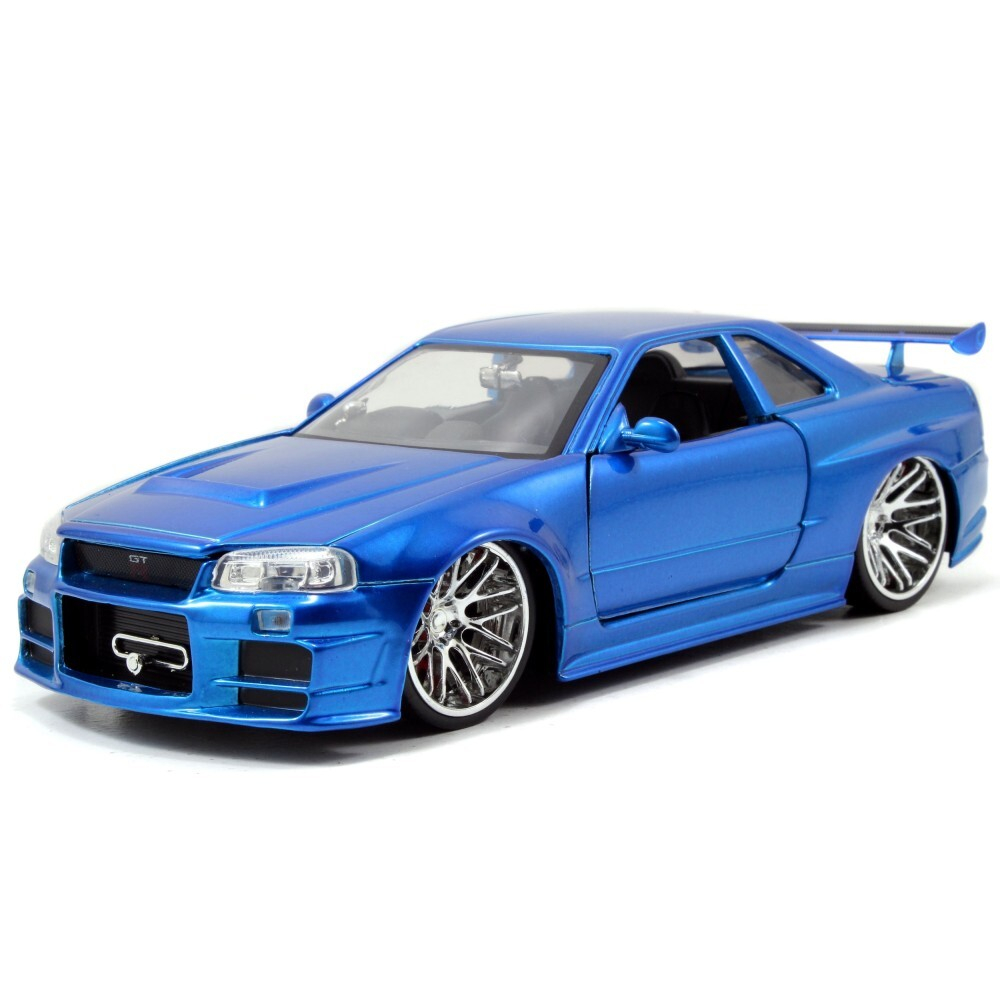 Jada Fast & Furious/ Металлическая машина/ 2002 Nissan Skyline 1:24/ 3203045