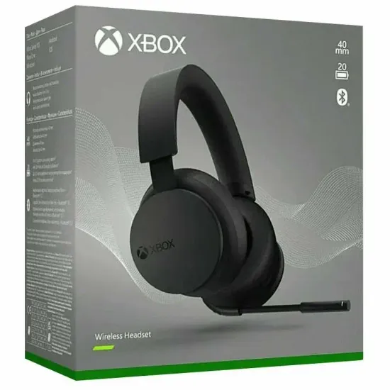Беспроводная гарнитура Wireless Headset Carbon Black (Черный) для Xbox