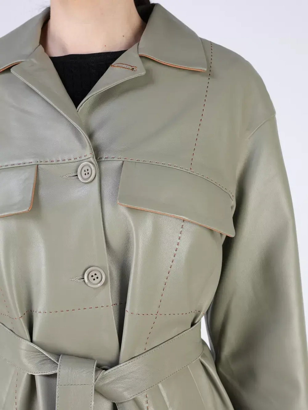 Кожаная куртка демисезонная Турция