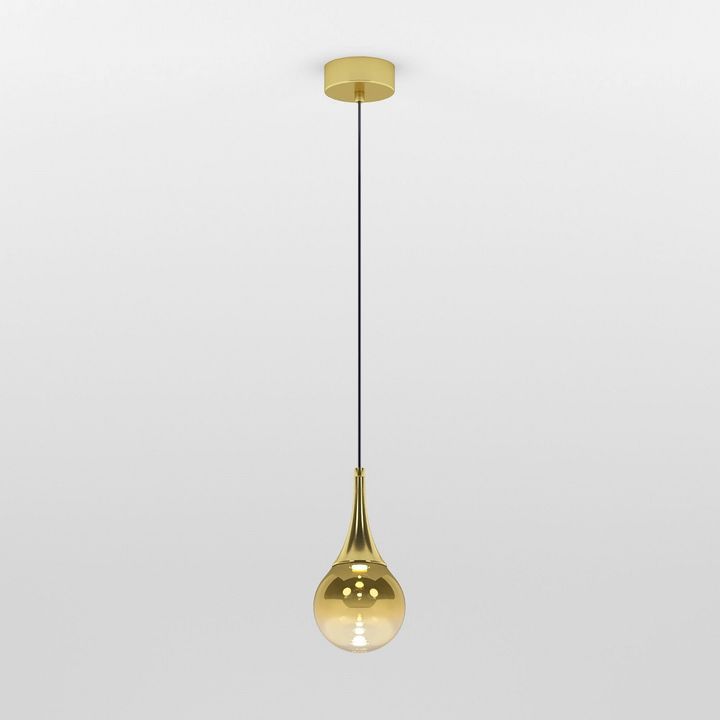 Подвесной светодиодный светильник Eurosvet Adour 50256/1 LED золото