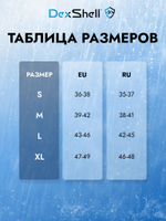 Водонепроницаемые носки Dexshell Thermlite черный/зеленый L (43-46)
