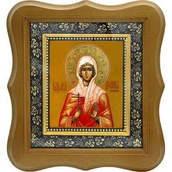 Домника (Домнина) Аназаровская (Киликийская) мученица. Икона на холсте.