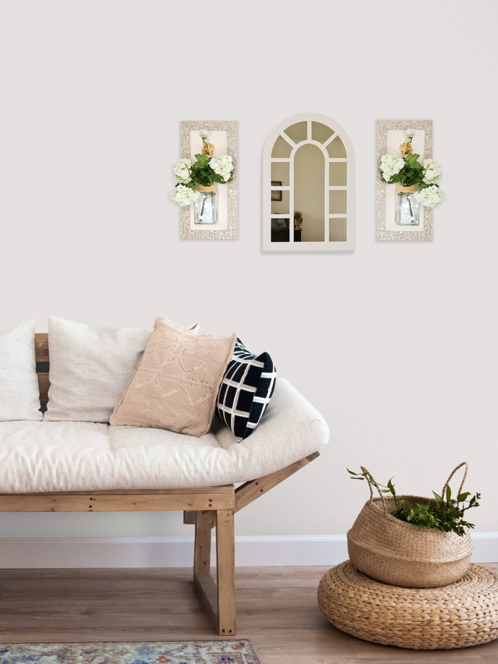 Зеркало интерьерное в стиле прованс 34*51 см