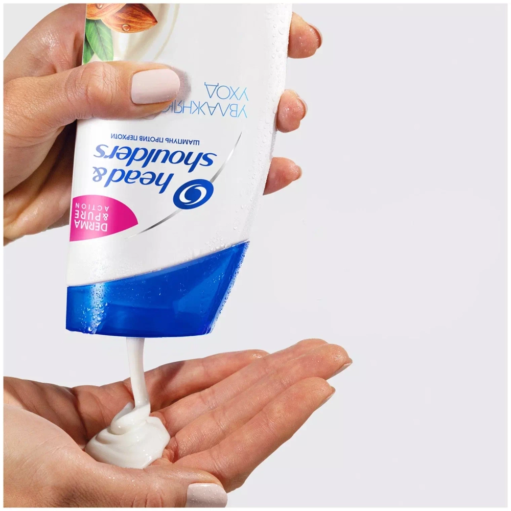 Head & Shoulders шампунь против перхоти Увлажняющий уход для сухой кожи головы, 400 мл