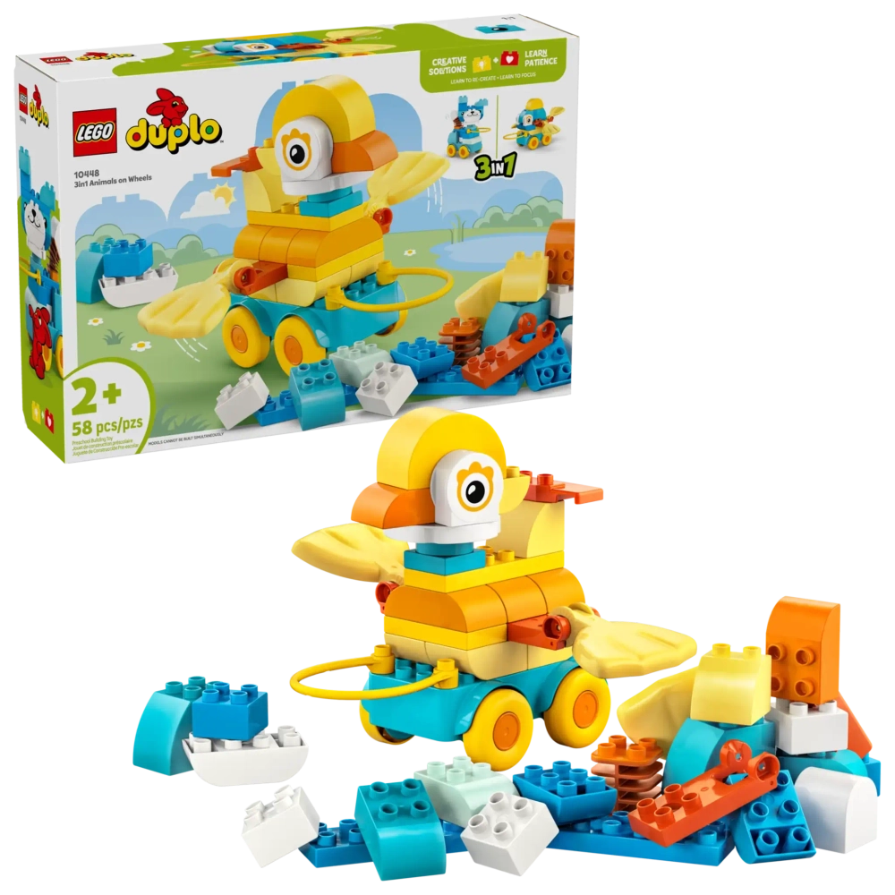 Конструктор LEGO Duplo 10448 Животные на колесах 3в1