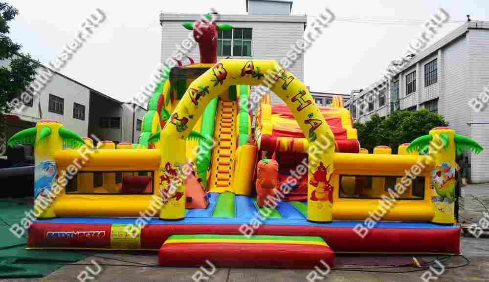 Батут "Саванна" 14*7,5*7 м