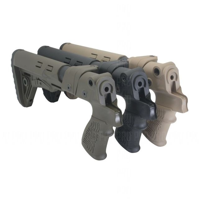 Приклад складной на Mossberg 500, DLG Tactical