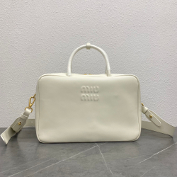 Miu Miu Leather Beau Bag 34 cm