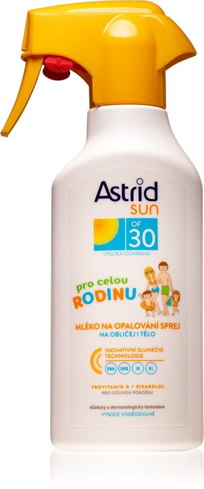 Astrid лосьон для загара SPF 30 Sun