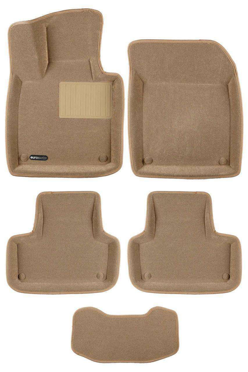 Коврики салона для VOLVO XC 60 (2018-) Euromat 3D Business бежевые. Арт. EMC3D-005502T