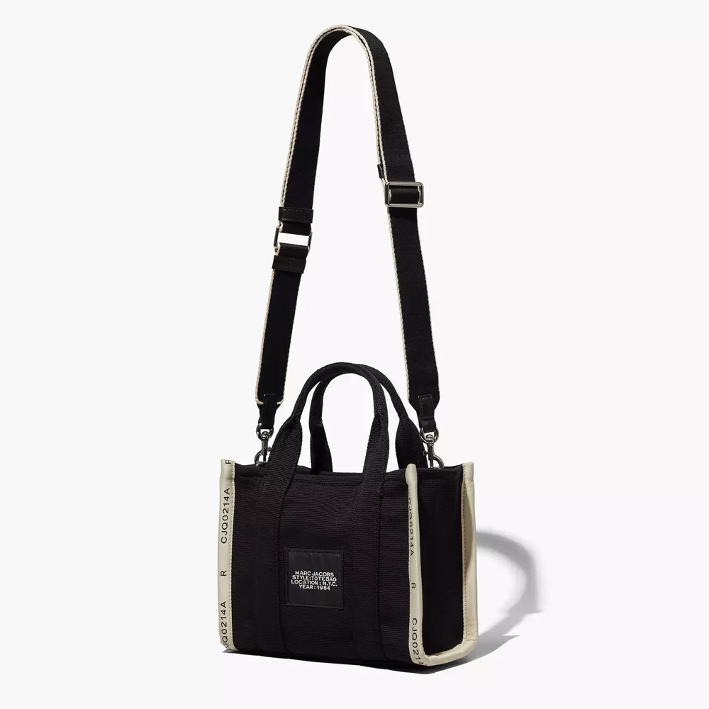 СУМКА MARC JACOBS THE JACQUARD SMALL TOTE BAG BLACK