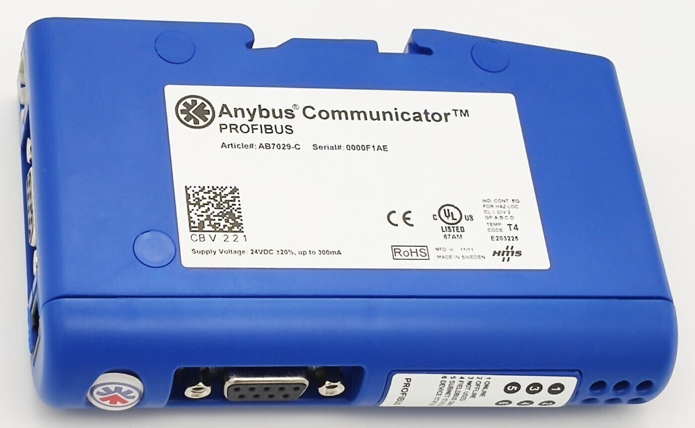 Преобразователь интерфейсов Anybus-Com HMS AB7000-C Profibus DP Slave