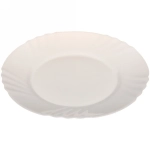 Тарелка «White magic» 22*2см стеклокерамика Фестоны