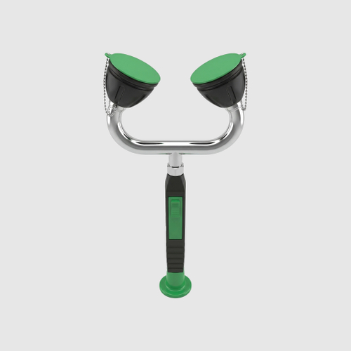 Аварийный душ настольный съемный оцинк. сталь/полипропилен BOCCHISF SC422 зеленый