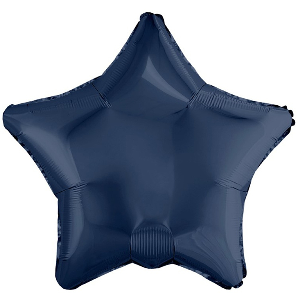 Шар фольгированный Звезда 76 см (Синий)